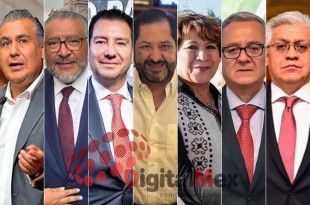 Octavio Martínez, Horacio Duarte, Elías Rescala, Paco Vázquez, Delfina Gómez, Óscar Flores, Cristóbal Castañeda