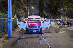 Tres operadores transporte público muertos en Cuautitlán Izcalli 