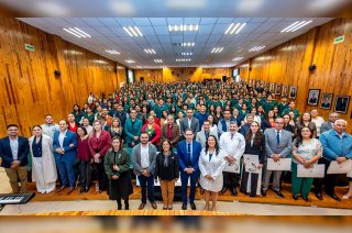 El anuncio se realizó durante el 25 aniversario de la Licenciatura en Fisioterapia, programa académico que inició en 2001 como Licenciatura en Terapia Física.