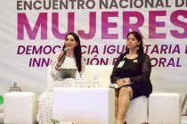 La Dra. Arlen Siu Jaime Merlos participó en el encuentro nacional sobre participación política de las mujeres.