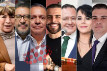Delfina Gómez, Horacio Duarte, Ricardo Moreno, Manuel Sotomayor, Nathan Enríquez, Guadalupe Avendaño, Fernando Díaz