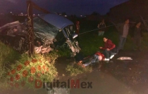 Tremendo accidente en Valle de Toluca