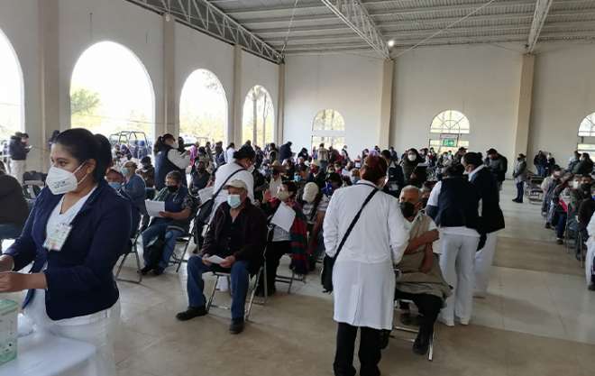 17 municipios del Valle de México se sumaron a la jornada de vacunación el día de hoy