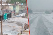 #Video: Tremenda granizada azota al Valle de México