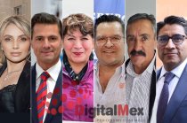 Angélica Rivera, Enrique Peña, Delfina Gómez, David Sánchez, Rafel Osornio, Jesús George Zamora