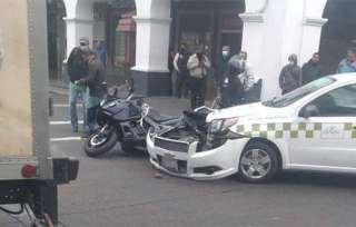 El hecho de tránsito tuvo lugar en el cruce de la calle Miguel Hidalgo, esquina con Nicolás Bravo