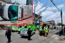 Al lugar acudieron de manera inmediata, paramédicos del Servicio de Urgencias del Estado de México