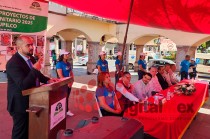 El coordinador de la zona 03, Misael Díaz García, destacó que estas iniciativas promueven el sentido de comunidad y están alineadas con la Agenda 2030 de la ONU.