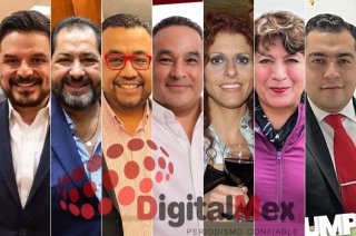 Zoé Robledo, Paco Vázquez, Ernesto Santillán, Erwin Castelán, María Inés Montilla, Delfina Gómez, Luis Ortiz Hill