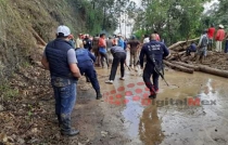 #Precaución: Cerrado paso en Lagunas de Zempoala, por deslave