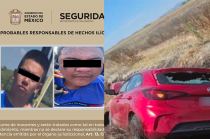 Los detenidos, junto con los indicios asegurados, fueron trasladados a la Fiscalía General de Justicia del Estado de México (FGJEM) con sede en Jilotepec,