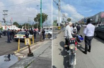 Como resultado del operativo, varias motocicletas que no portaban placas fueron remolcadas en grúa y puestas a disposición de las autoridades competentes.