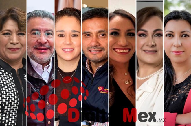 Delfina Gómez, Horacio Duarte, Amalia Pulido, Adrián Hernández, Ruth Salinas, Jacqueline García, Ingrid Orozco