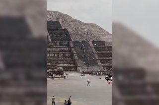 El esquema de vigilancia quedó bajo cuestionamiento luego de que, alrededor de las 11:30 horas, un hombre armado lograra subir a la cima de la Pirámide de la Luna y disparara contra visitantes.