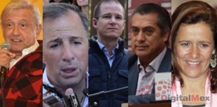 ¡Anótelo!.. López Obrador, Meade, Anaya, “El bronco” y Margarita, con los ojos puestos en Edomex