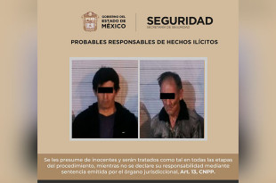 Ambos hombres fueron presentados ante el Ministerio Público