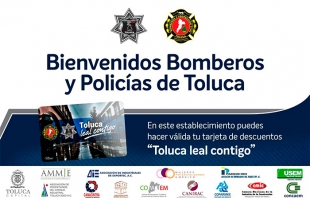 Presentan empresarios plan de apoyo a policías de Toluca