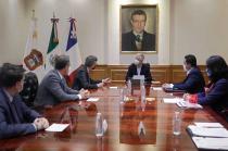 El Ejecutivo estatal agradeció la visita a la entidad del Embajador de Francia en México