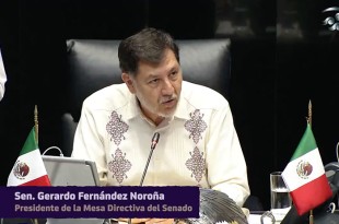 Senadores de Morena y sus aliados (PT y PVEM) validaron la declaratoria en el Salón de sesiones