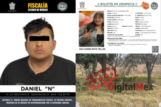 Daniel “N”, conductor de moto por app, detenido por la Fiscalía del Estado de México