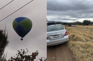 El aerostato pertenece a la empresa Tlatoani Tours, la cual habría hecho caso omiso del mal tiempo y se elevó desde su sede en la colonia Ampliación San Francisco, en el municipio de Teotihuacán.