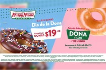 Del 6 al 8 de junio de 2024. ¡TODAS LAS DONAS costarán solo 19 pesos en tiendas! 