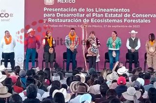 Los lineamientos del programa tienen como principal objetivo la restauración de ecosistemas, la conservación de la biodiversidad y la mejora de la calidad de vida.