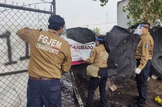 Recupera FGJEM 3 mil 350 cajas de cervezas robadas y un tractocamión