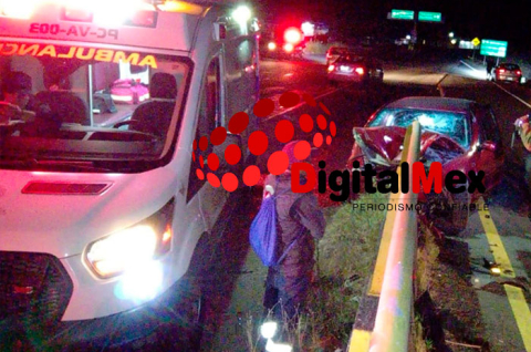 Paramédicos confirmaron que el conductor ya no tenía signos vitales al llegar al lugar.