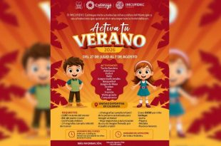 El IMCUFIDEC abrió la convocatoria para el curso de verano "Activa tu Verano 2026".