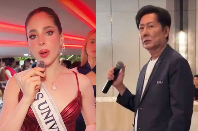 Fátima Bosch, representante de México en Miss Universe 2025, fue interrumpida y llamada “tonta” por un directivo del certamen durante la ceremonia de imposición de bandas.