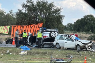 Dos accidentes en la México-Tulancingo dejan un muerto y heridos