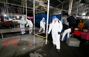 Protegen mercados y lugares públicos contra #COVID19, en #Toluca