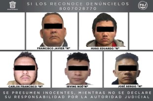 Estos individuos están relacionados con grupos delictivos con orígenes en Michoacán y Jalisco.
