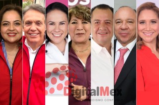 Ana Lilia Herrera, Jorge Meade, Alejandra Del Moral, Delfina Gómez, Marco Antonio Díaz, Manuel Viveros, Ana Muñiz Neyra