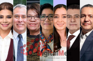 Clara Brugada, Mario Vázquez, Martha Isabel Ángeles, Patricia Zarza, Tania Hurtado, Tony Rodríguez, Ricardo Moreno