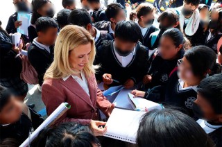 Romina Contreras sigue comprometida con fortalecer la educación