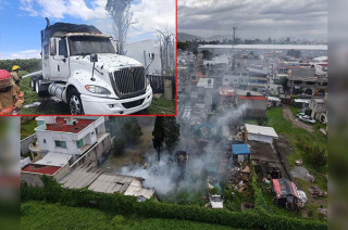 Paramédicos brindaron atención preventiva a una persona, y el único inmueble con daños fue la vivienda del propietario del vehículo, quien sufrió cortes menores.