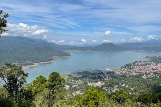 Presa Miguel Alemán en Valle de Bravo.