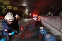 El hecho ocurrió en carriles centrales, en la intersección con Bulevar Aeropuerto.