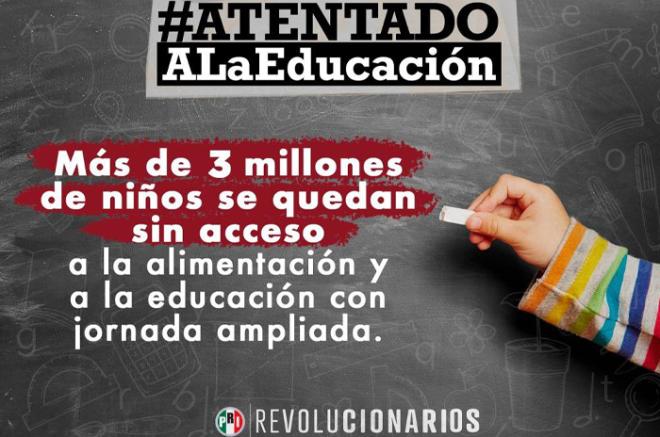 Ana Lilia destacó que los tres grupos parlamentarios de la alianza han venido denunciando año con año el decrecimiento del programa.