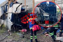 La unidad de la línea Herradura de Plata transportaba pasajeros hacia CDMX.