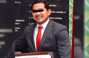 El exfuncionario fue asegurado a la 01:38 horas por elementos de la Policía Ministerial de Investigación en el municipio de Metepec.