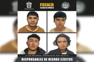 Estos individuos quedaron a disposición de la Autoridad Judicial en el Centro Penitenciario y de Reinserción Social de Jilotepec.