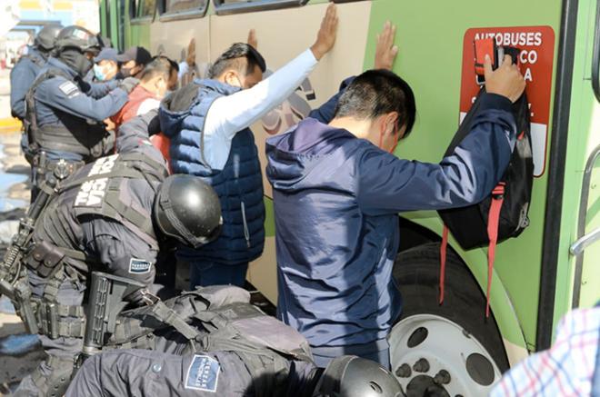 #Video: Realizan Operativo de Violencia de Género en transporte público de #Ixtlahuaca