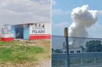 Los vulcanos laboraron por varios minutos para extinguir el fuego y enfriar la zona para evitar algún otro daño mayor.