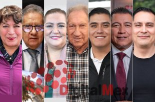 Delfina Gómez, Higinio Martínez, Guadalupe Taddei, Arturo Montiel Rojas, Armando Corona, Felipe Arvizu, Ángel Garduño
