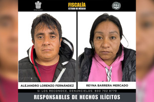 Tras hallar el cuerpo, la Fiscalía inició investigaciones que permitieron reconstruir los hechos e identificar a Reyna Barrera y Alejandro Lorenzo.