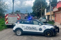 La casa, situada entre las calles Miguel Hidalgo y 16 de Septiembre, fue intervenida por las autoridades