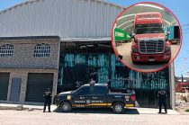Autoridades hallan tractocamión y motocicletas dentro de un inmueble bajo resguardo